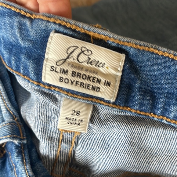 J crew Slim broken in boyfriend Jeans - Picture 5 of 5